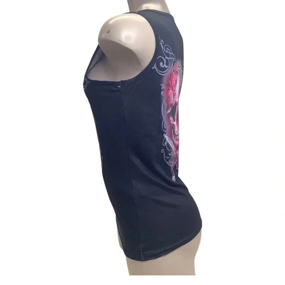 Skeleton Sleeveless Top - Picture 2 of 3